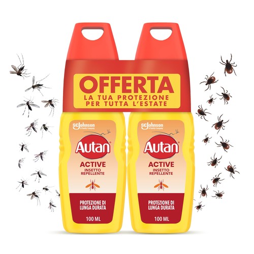 Spray autan antizanzare - spray, comuni
