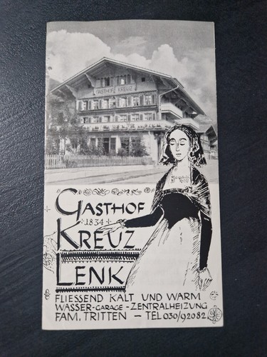 Gasthof kreuz lenk - gasthof, svizzera