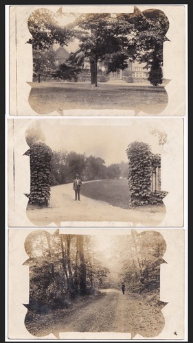 Rppc postcard elkins park - 3x,