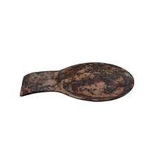 Poggiamestolo da Cucina in Travertino Italian Marble Spoon Rest Idea Regalo 25cm