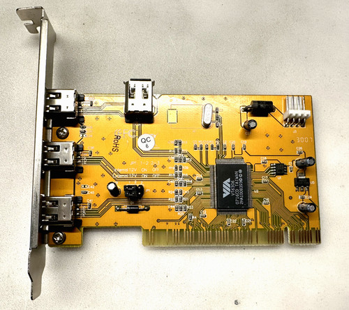 Scheda pci porte firewire - firewire, via