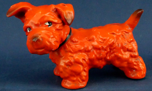Goebel scultura ceramica - goebel, cane