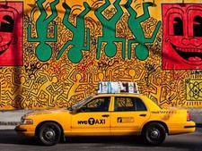 Quadro Taxi e Murales New York