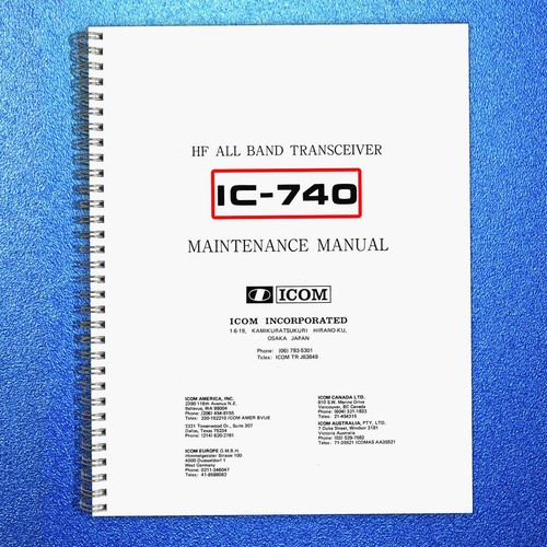 Icom 740 transceiver - ic-740,