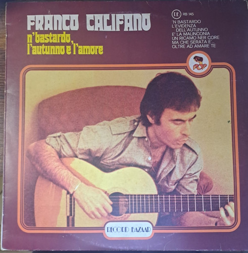 Franco califano bastardo - lp,