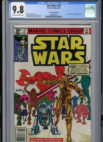 Star wars 1981 marvel cgc - #47,