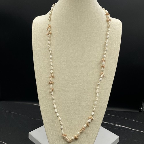 Vintage cowrie shell heishi - vintage,