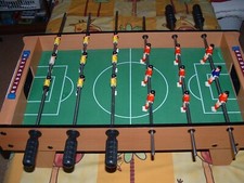 BILIARDINO CALCIO BALILLA CON 18 GIOCATORI IN LEGNO