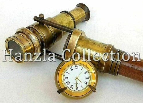 Telescopio antico orologio