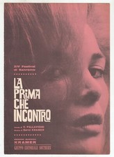 Spartito LA PRIMA CHE INCONTRO Fabrizio Ferretti Fields GORNI KRAMER Sanremo 64