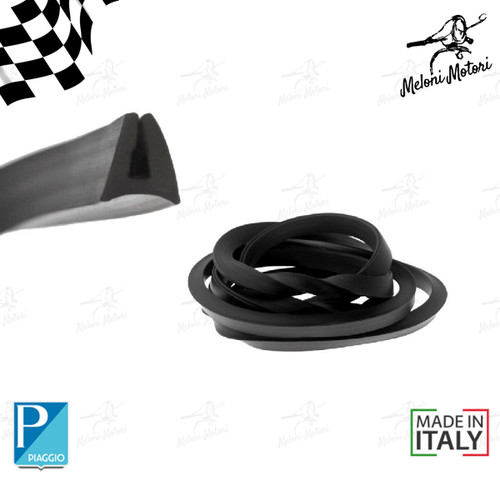 Guarnizione gomma nera - in,