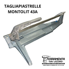 TAGLIAPIASTRELLE MONTOLIT 43A 45x45 manuale taglia piastrelle