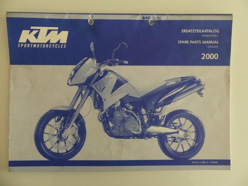 Ktm 640 duke catalogo ricambi - catalogo,