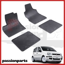 TAPPETI IN GOMMA FIAT PANDA DAL 2003 IN GOMMA TAPPETINI SU MISURA KIT 4 PEZZI