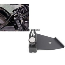 Blocco gancio casco nero con