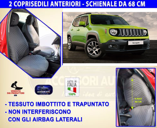 Coprisedili jeep renegade - coprisedili,