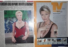Clippings Ela Weber Ritagli di Giornale Fotoromanzo Tv sorrisi canzoni Gente