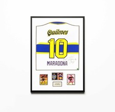 Autografo Maradona Autenticamente Firmato - Maglia da trasferta firmata Boca Juniors