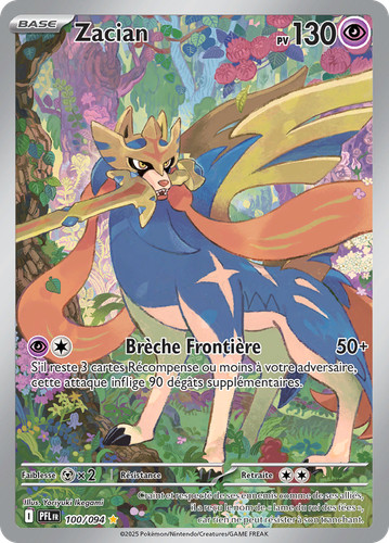 Carte pokémon zacian 100 - carte,