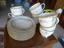 ceramiche K&A KRAUTHEIM SELB BAVARIA - 8 tazze da tè con piattino