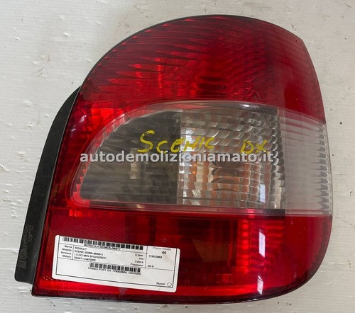 Fanale posteriore destro - posteriore,