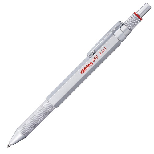 Rotring 600 3in1 argento - 600, multi
