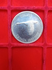CANADA 1 DOLLARO ARGENTO 1967 ELISABETTA II - 100 ANNIVERSARIO CONFEDERAZIONE. 