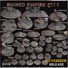 Wargame Base Set Ruined City /