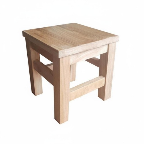 Sgabellino quadrato legno - quadrato,