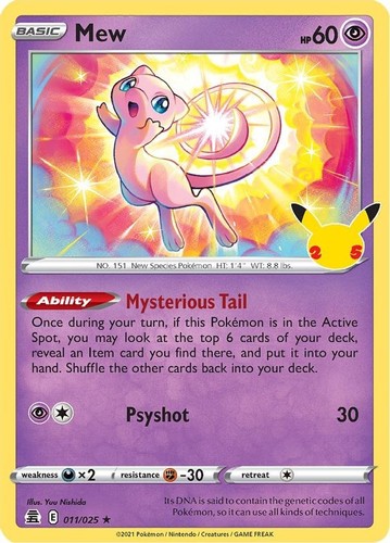 Mew 011 025 - mew,