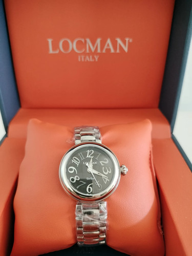 Reloj pulsera negro con - reloj,