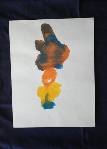 Tecnica mista carta georges - su,