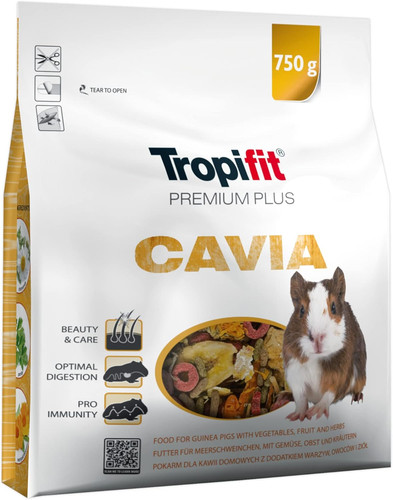 Cavia premium plus 750g - cavia,