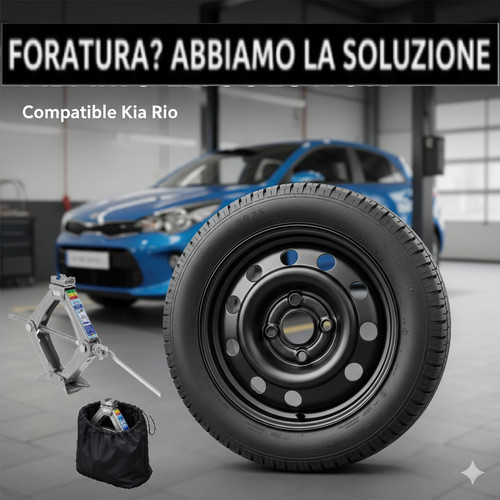 Ruotino scorta kia rio - ruotino,