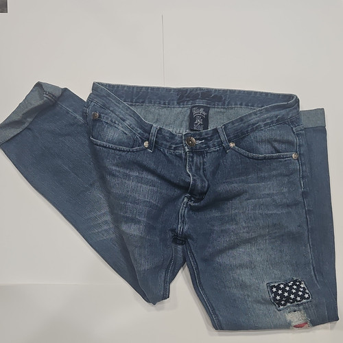 Jeans blu gear dritto - jeans,