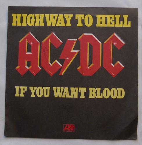 Singolo highway to hell - highway,