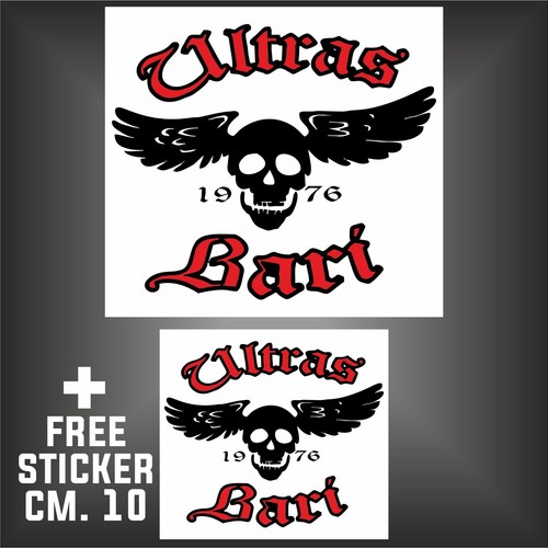 Adesivo bari ultras curva - bari,