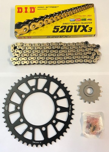 Kit catena passo - gold, race