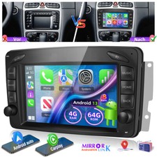 Autoradio 4+64G Android 13 per