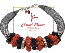 BRACCIALE IN CORALLO SWAROVSKI