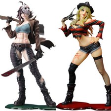 Statua Freddy vs. Jason Girl