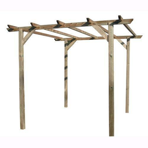 Pergola tettoia legno - pergola, di