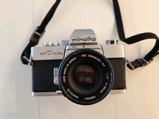 Minolta SRT 303b con MC Rokkor