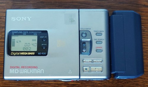 Sony r30 walkman avec - mz-r30,