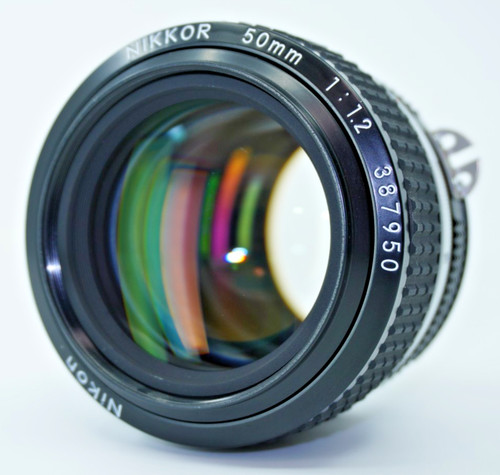Nikon nikkor f 1 - 50, f/1.2