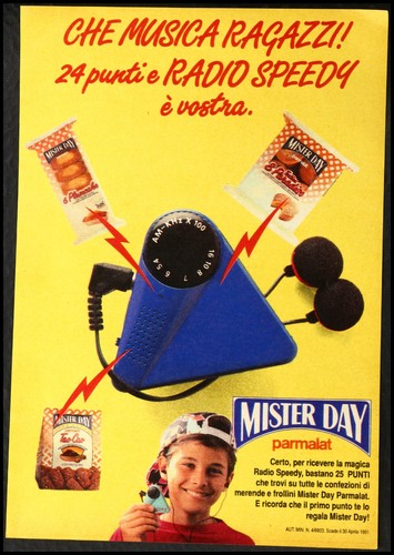 Pubblicità mister day - pubblicitÀ,