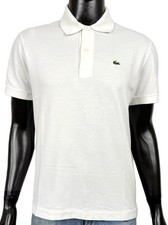 Polo Lacoste Uomo Bianca