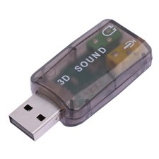 Scheda audio usb ch 3d - 5.1,