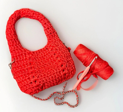 Borsa spalla uncinetto - spalla, jersey