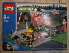 LEGO World City 10128 Set Attraversamento Stazione Ferroviaria con Istruzioni